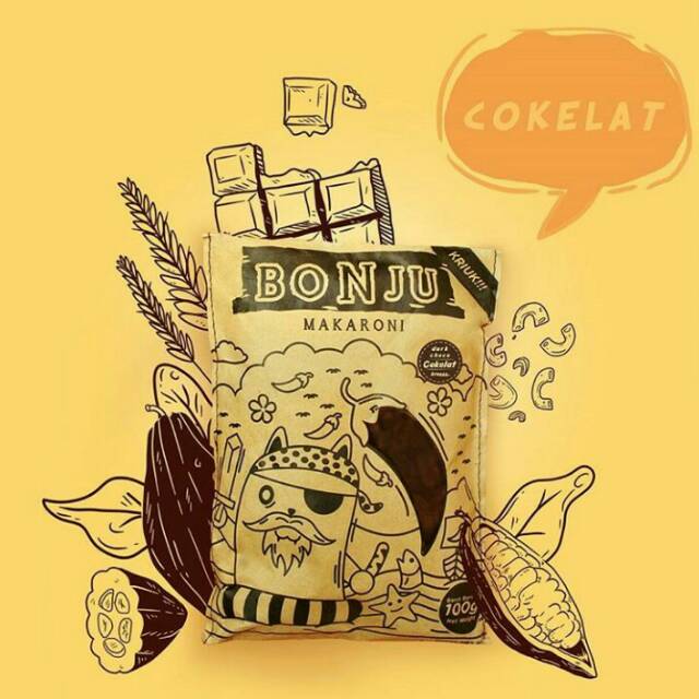 

MAKARONI BONJU COKLAT