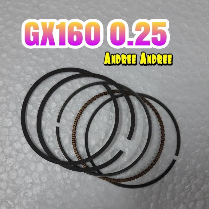 &<&<&<&] GX160 GX200 size 0.25 Ring Piston Honda GX-160 GX-200 GX 160 200 - 025