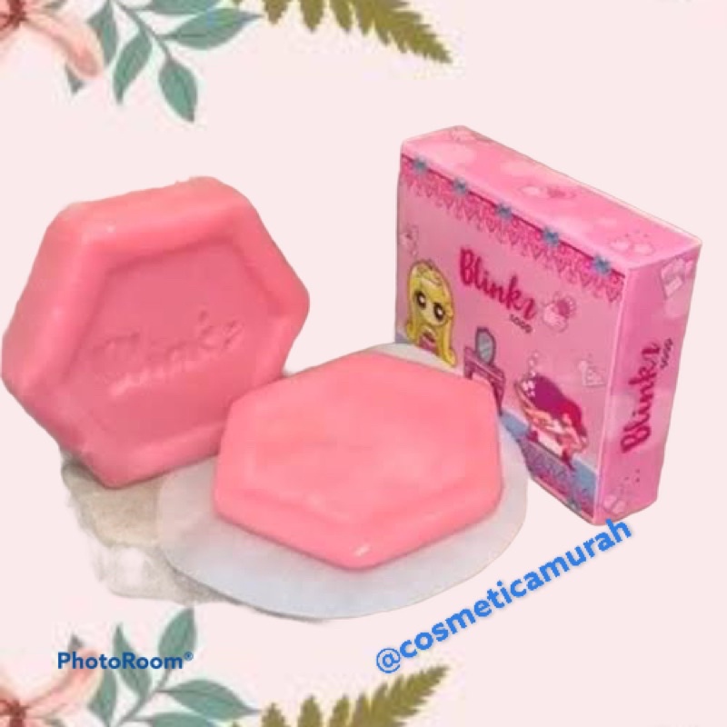 BPOM -- blinkz soap -- sabun batang pemutih badan blink soap - katya skin salmon dna soap - salmond dna soap katya skin