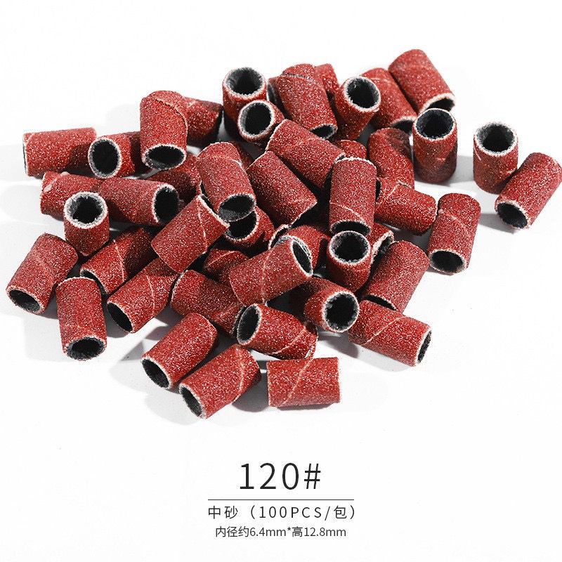 100pcs SANDING BAND / GRINDING WHEEL NAIL ART / MESIN DRILL GRINDING MANICURE  PEDICURE