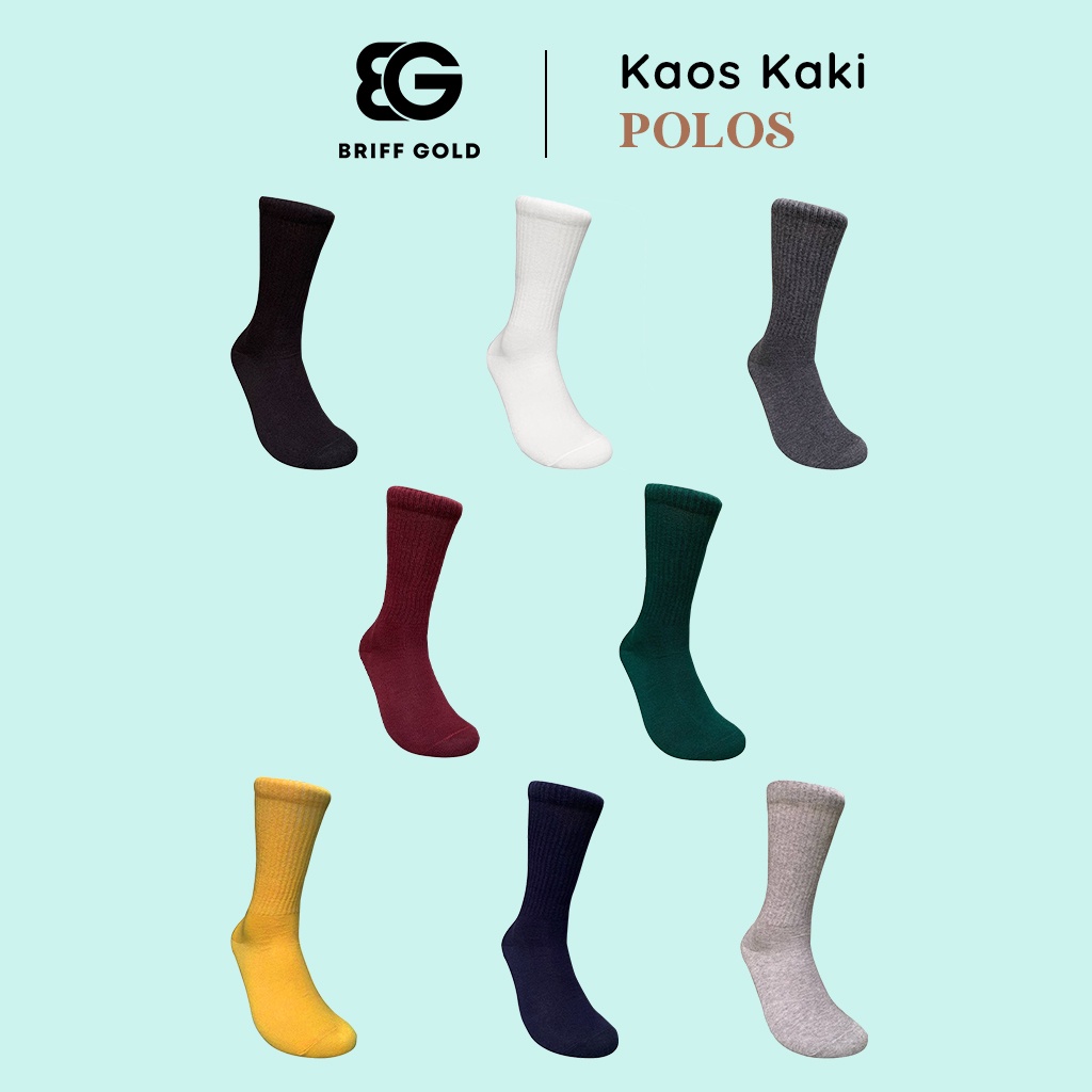 Kaos Kaki Polos - Kaos Kaki Distro - Kaos Kaki Olahraga - Kaos Kaki Skate - Kaos Kaki Panjang Briffgold