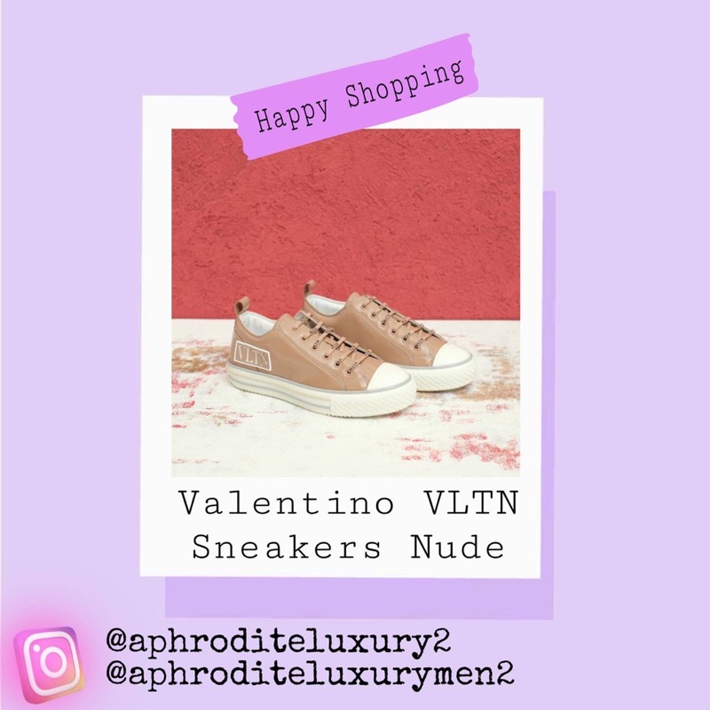 CLEARANCE SALE   Valentino VLTN Sneakers Nude