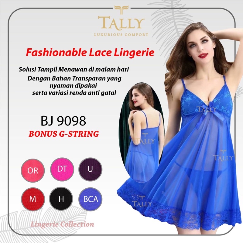 Lingerie sexy / baju tidur sexy TALLY 9098-1 Freesize