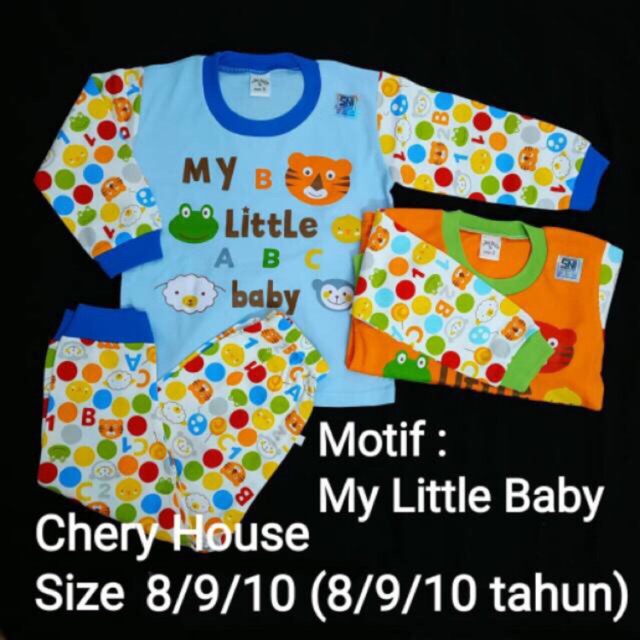  Baju Tidur Anak Cherry House  BAJUKU