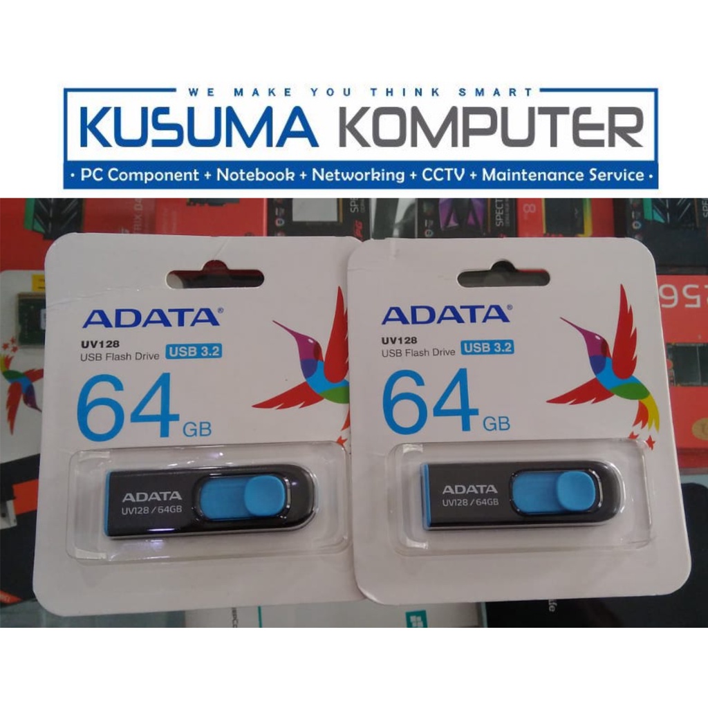 Adata UV128 64GB USB 3.2 Flash Drive