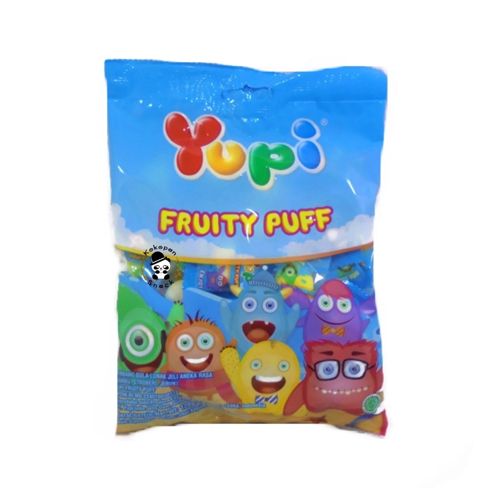

YUPI FRUITY PUFF 120 GR
