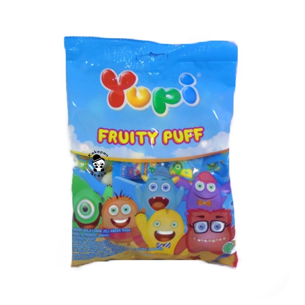 YUPI FRUITY PUFF 120 GR