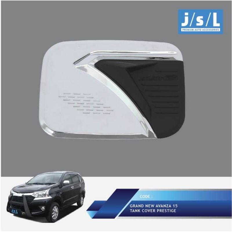 Grand New Avanza Tank Cover Prestige Chrome/Tutup Tangki Bensin JSL