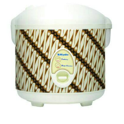 Magic Com 1.8 Liter 3in1 Miyako MCM 508 Rice Cooker Penanak Nasi MCM508 KWG Seri Batik Original