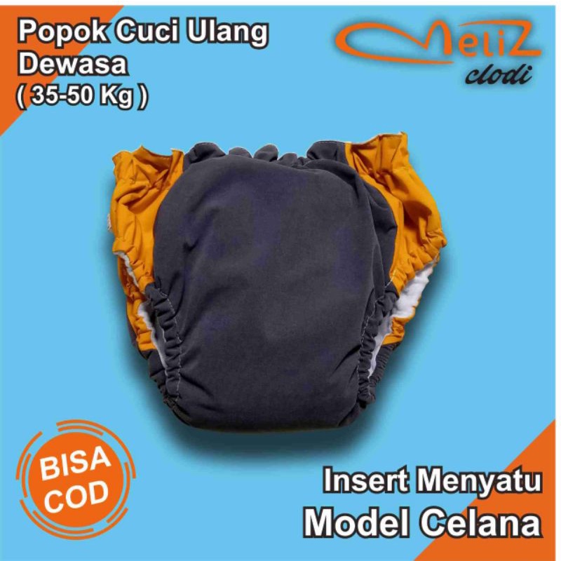 Popok Dewasa, Clodi Dewasa, Popok Cuci Ulang, Cloudi, Popok Kain