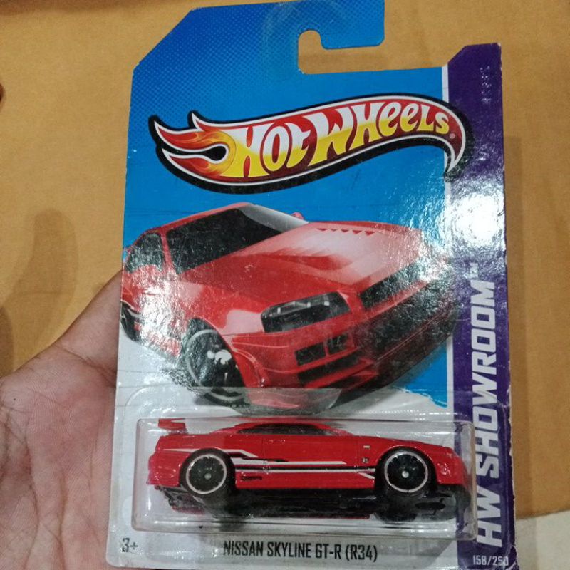 Hot wheels Nissan skyline GT-R (R34)