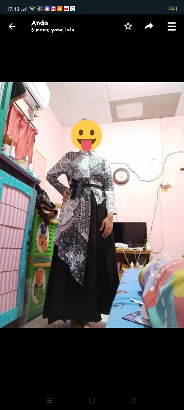 Dress Gamis Batik Maxi Dress