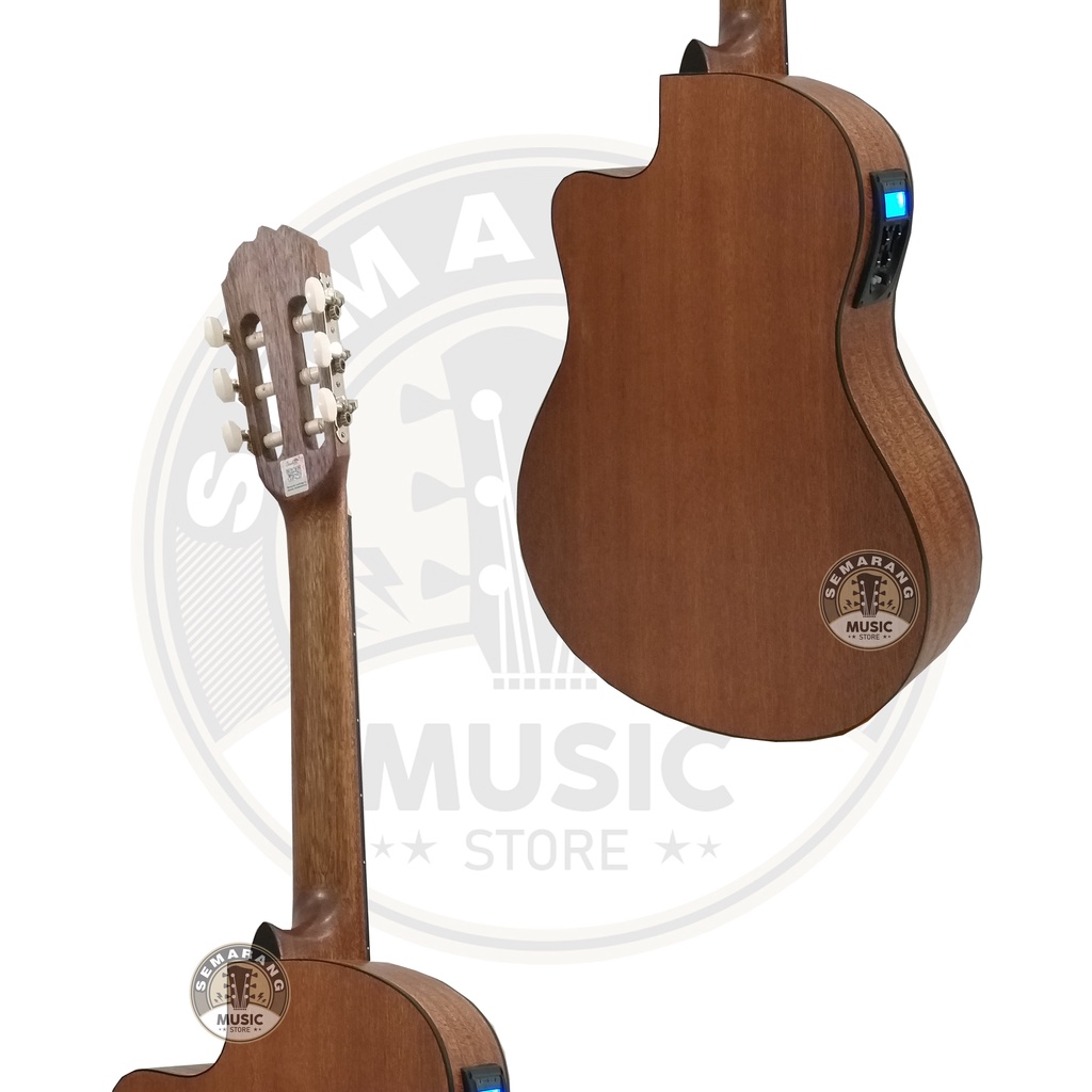 ORIGINAL!!! Gitar Klasik Elektrik Import Merk Cowboy CGC-100 NA CGC 100NS Equalizer Tuner LC Prener