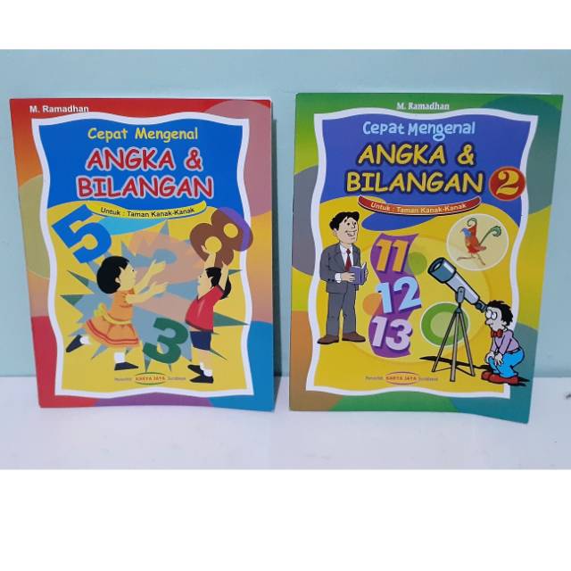 Awal Mengenal dan Menulis Angka Untuk TK dan SD Kelas 1 / Buku Anak