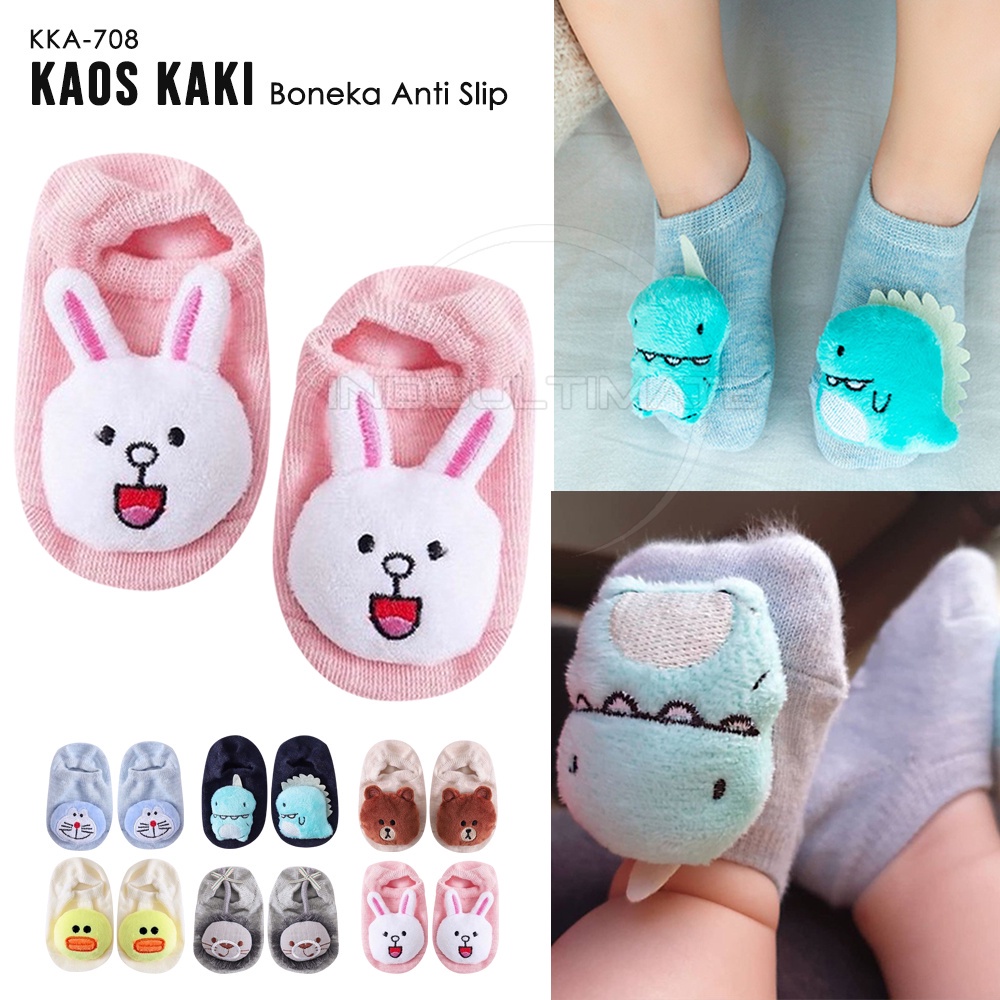 KKA-708 Kaos Kaki Bayi Karakter 0-1 Tahun Alas Kaki Anak Bayi Balita Baru Lahir Pelindung kaki Bayi Laki-laki Perempuan baby Socks Baby Sock Kaos Kaki Karakter Kaos kaki anak bayi balita