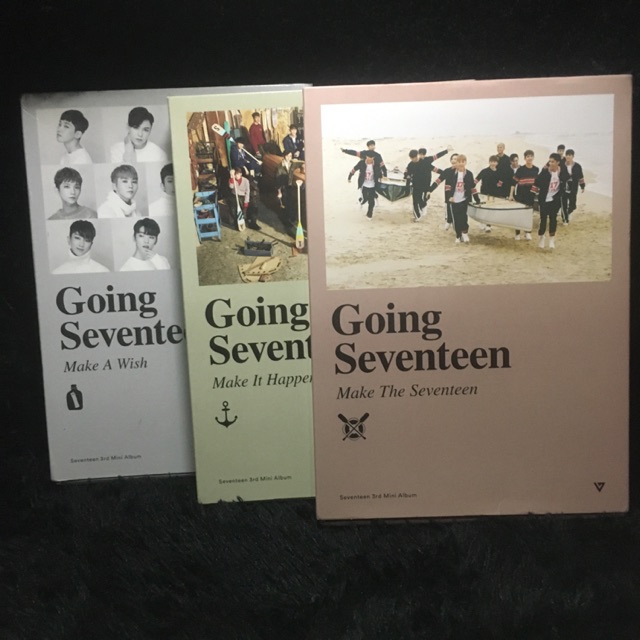 Seventeen album Going Seventeen fullset unsealed