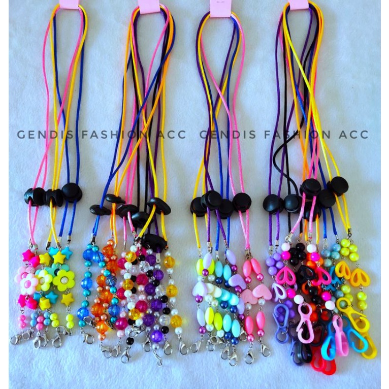 tali kalung masker/stap mask 2in1