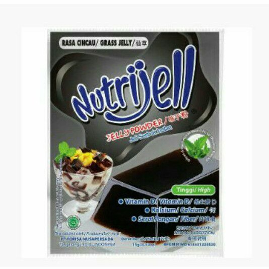 

Nutrijell Jelly Powder Cincau 15g