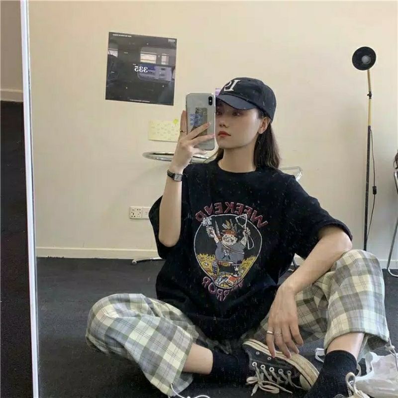 Arifirn Kaos Oversize Warrior - Kaos Wanita | Baju Wanita Murah