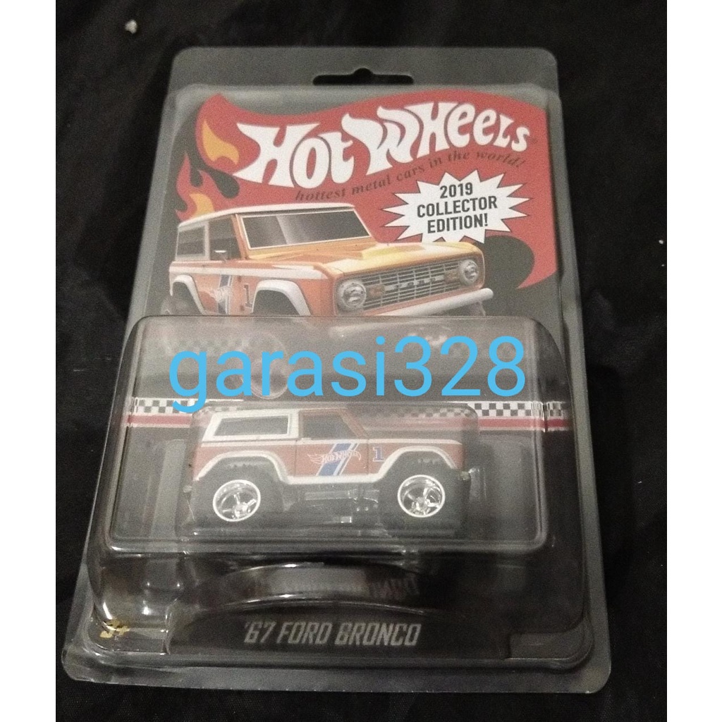 HOT WHEELS '67 FORD BRONCO 2019 COLLECTOR EDITION