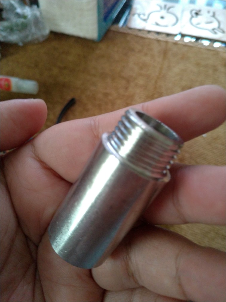Sok Kran Stainless Drat Luar Dalam 1/2 5 Cm - Sock Nepel Sambungan