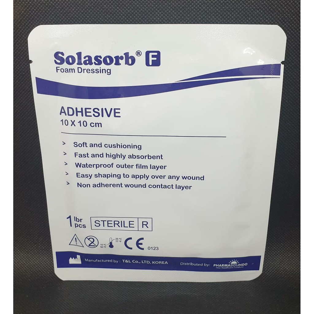 

Solasorb F Adhesive 10x10 cm