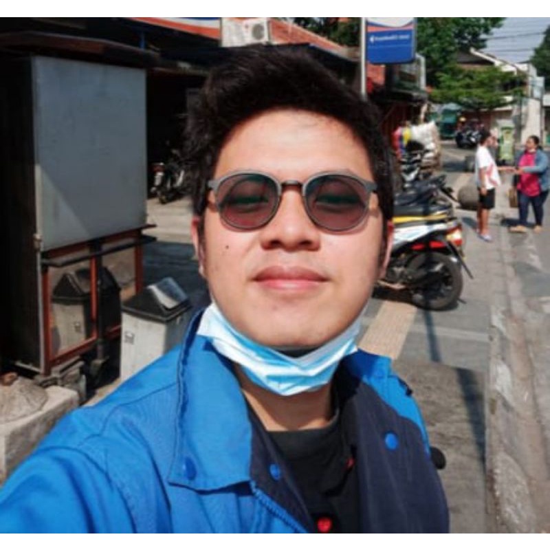 kacamata bulat photocromic // kacamata photocromic pria wanita // kacamata anti radiasi frame kacama