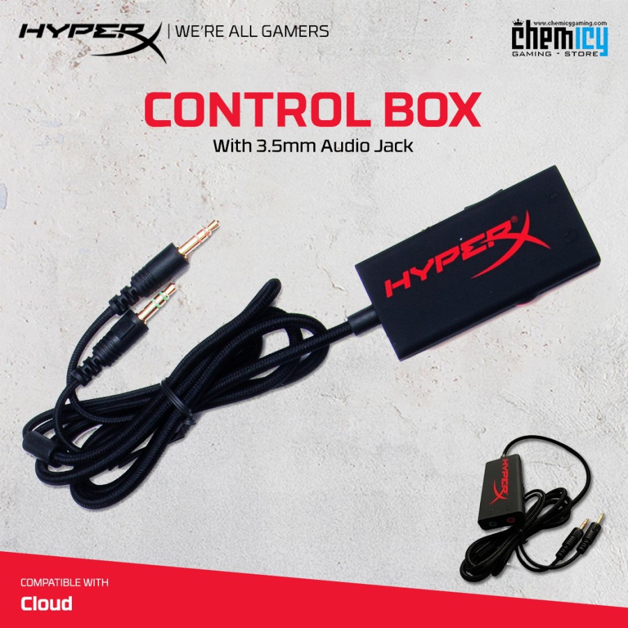 HyperX Cloud Control Box with 100cm Cable