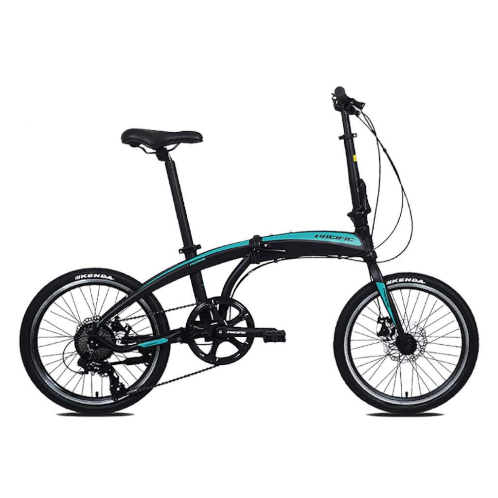 sepeda lipat pacific noris 1 0 fb remaja dewasa 20 inci alloy 6061 8sp mech disc brake folding bike