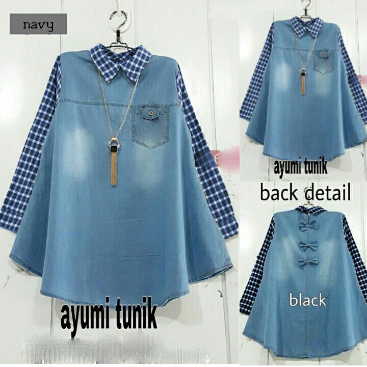  TERBARU  BAJU  ATASAN  WANITA  new ayumi blue kp resmi cewek 