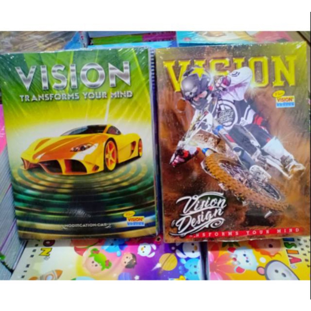 

BUKU TULIS VISION 38 LEMBAR ISI 10