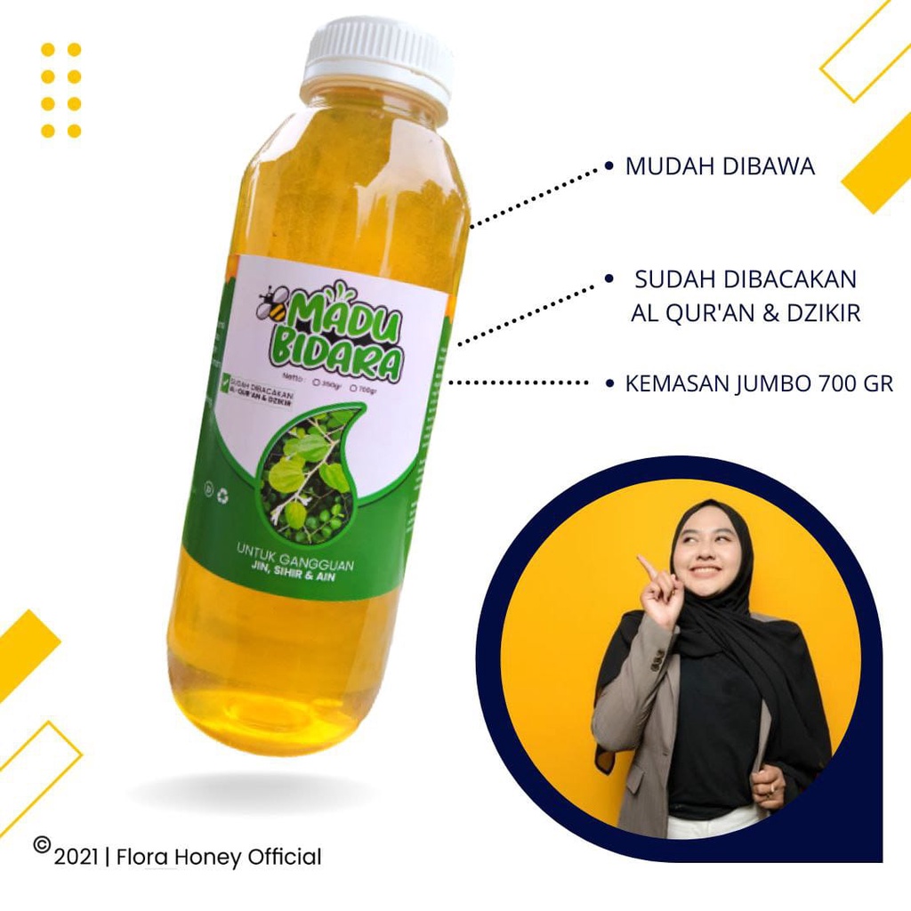 

madu bidara untuk terapi ruqyah alami minuman kesehatan 700 gram by cvflorahooney