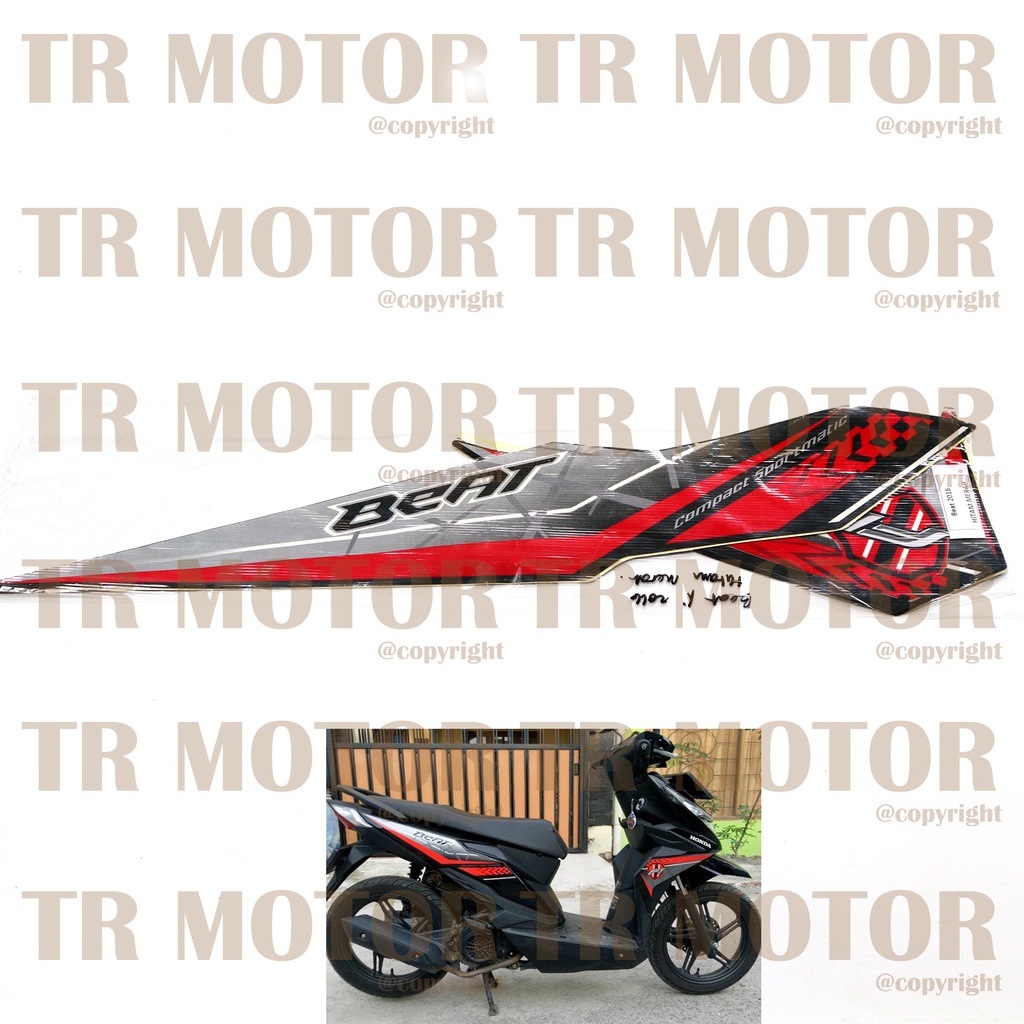 Stiker Motor Beat 2016 Sticker Striping Full Body Motor