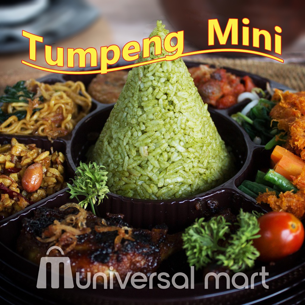 

TUMPENG MINI NASI KUNING SIAP SAJI PAKET MENU BERVARIASI