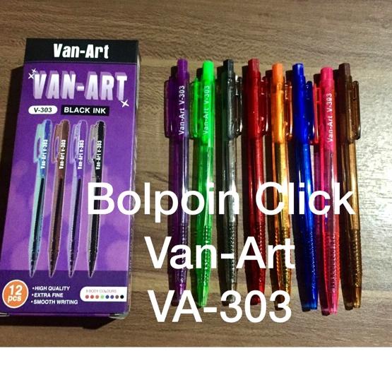 

【Penjualan Terbaik】✅COD Ballpoint click(Harga 1 lusin),bolpen click, bolpen cetek VA-303, bolpoin cetek, pulpen klik produck terbaik