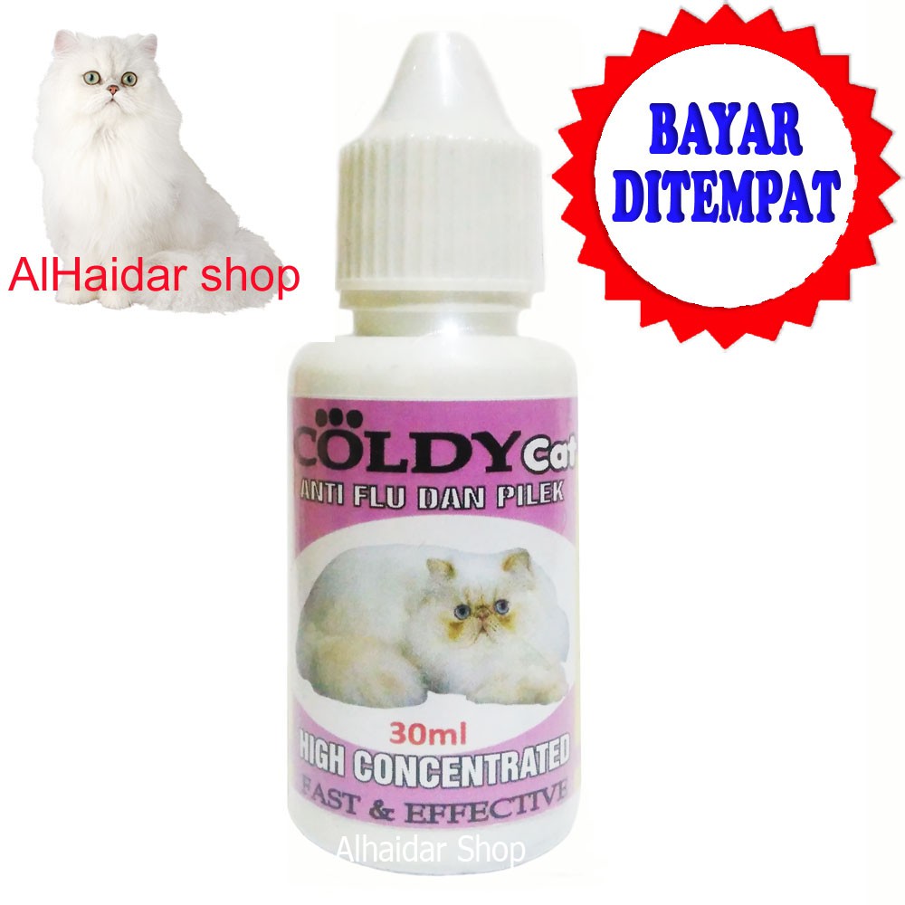 Obat kucing flu bersin COLDY