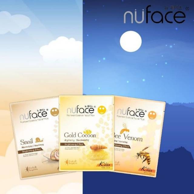 NUFACE PROMINENT ESSENCE FACIAL MASK MADE IN KOREA