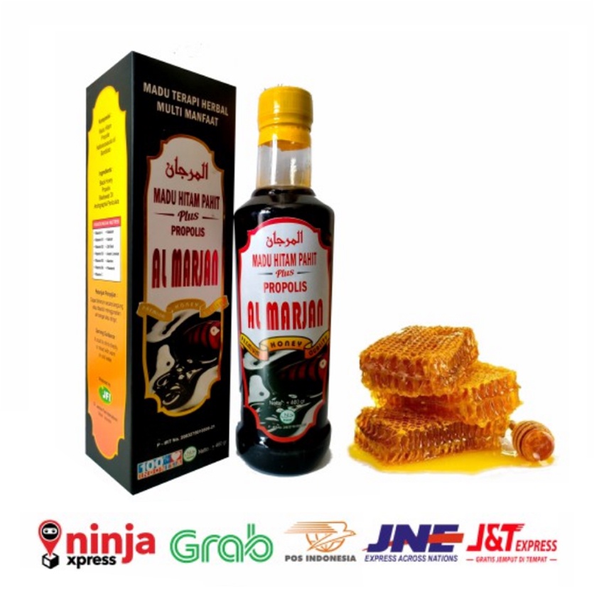 Madu Hitam Pahit Plus Al Marjan 460 gram