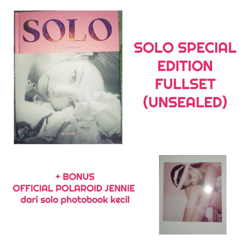 [FULLSET] Jennie Special Photobook Unsealed