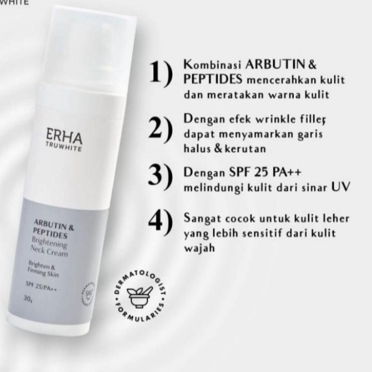 (PROMO 8TP47) Neck cream/pemutih leher yg membandel serta mengencangkan/truwhite activator/ cream er