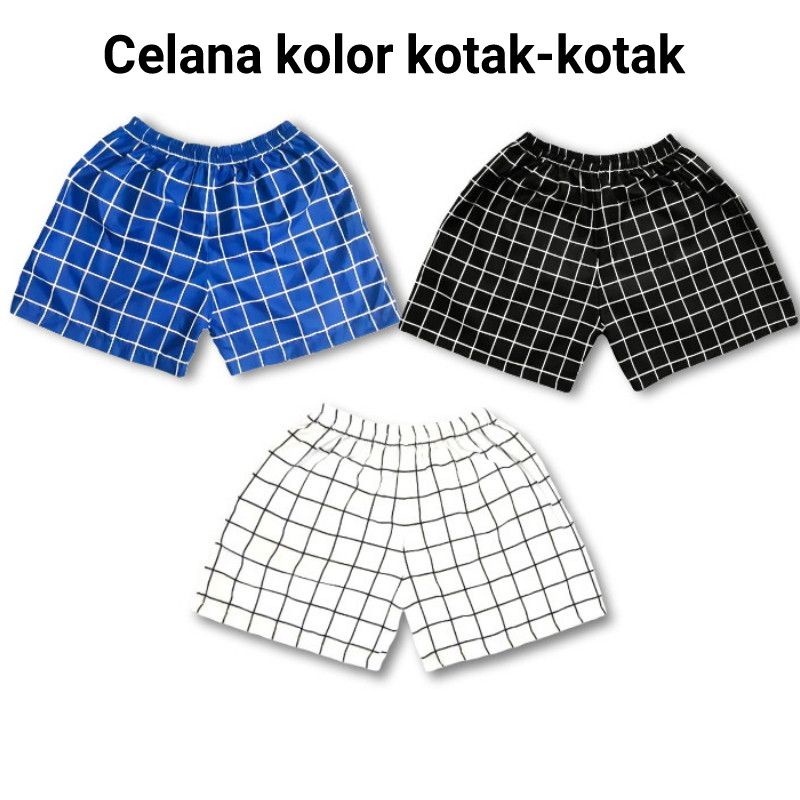 celana kolor boxer distro pria dan wanita