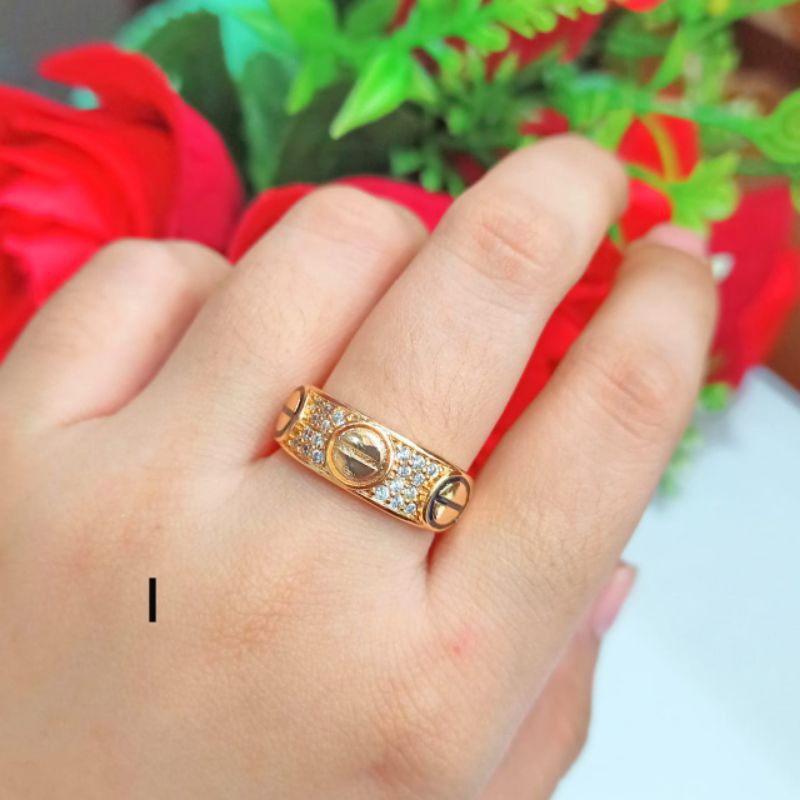 CINCIN KASUAL PRIA WANITA TERBARU TITANIUM ANTI KARAT