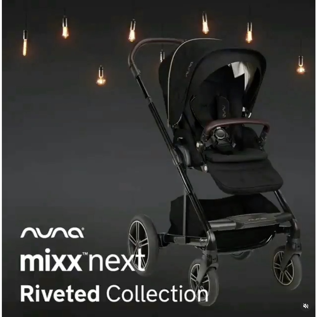 Stroller Nuna Mixx Next 2020 FREE FOOTMUFF, CARSEAT ADAPTOR - Kereta Dorong Anak Bayi Kokoh