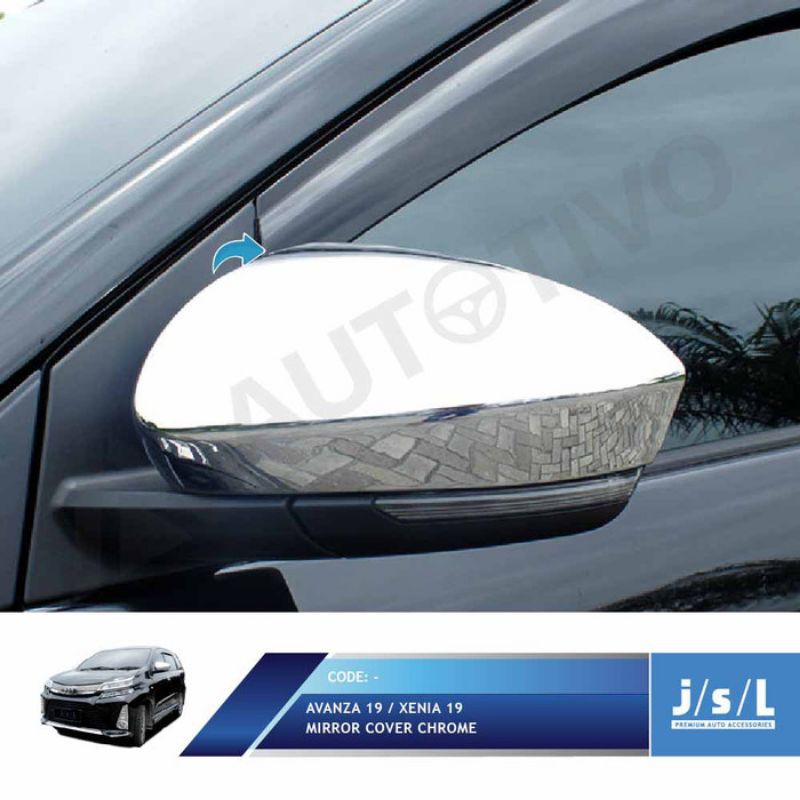 Cover Spion Avanza Xenia 2019 Mirror Cover Chrome