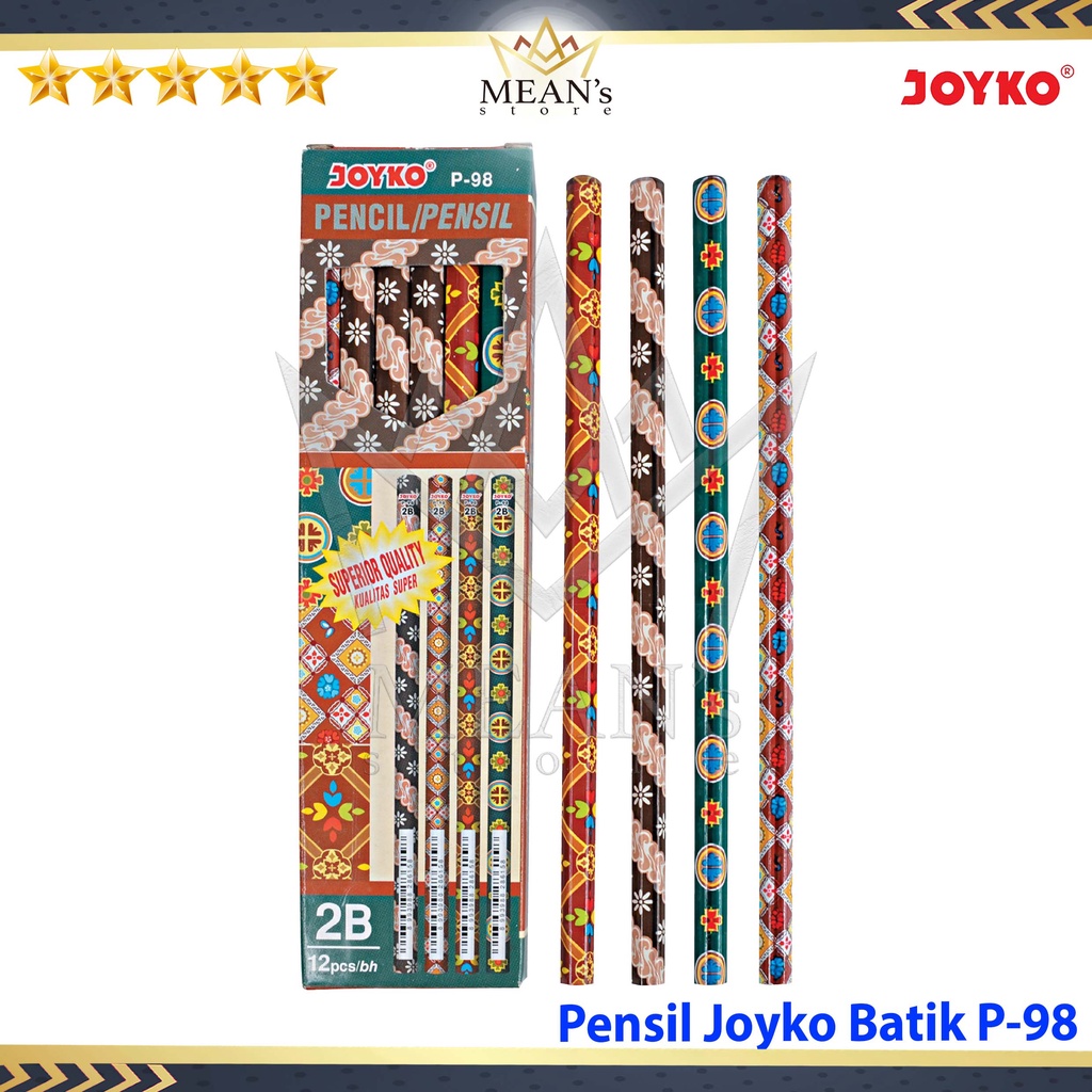 

Pensil Joyko P-98 Batik / Pensil Kayu Joyko P98