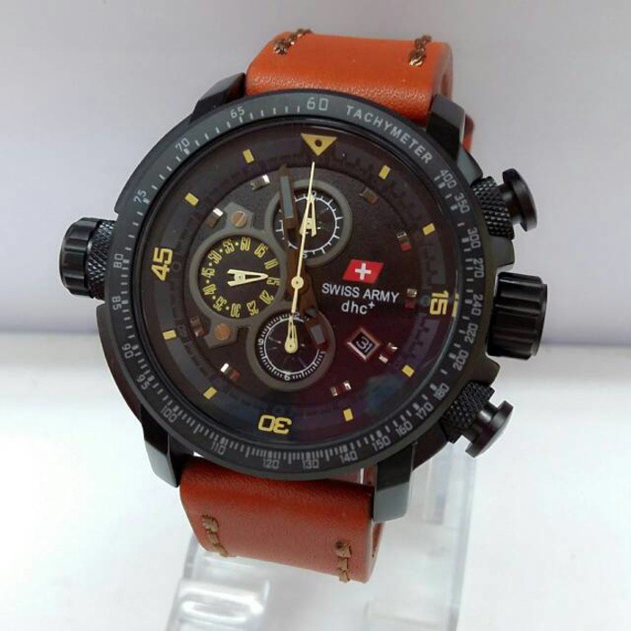 JAM TANGAN JAM SWISS ARMY ORIGINAL SA2280 BODI BLACK GARANSI RESMI