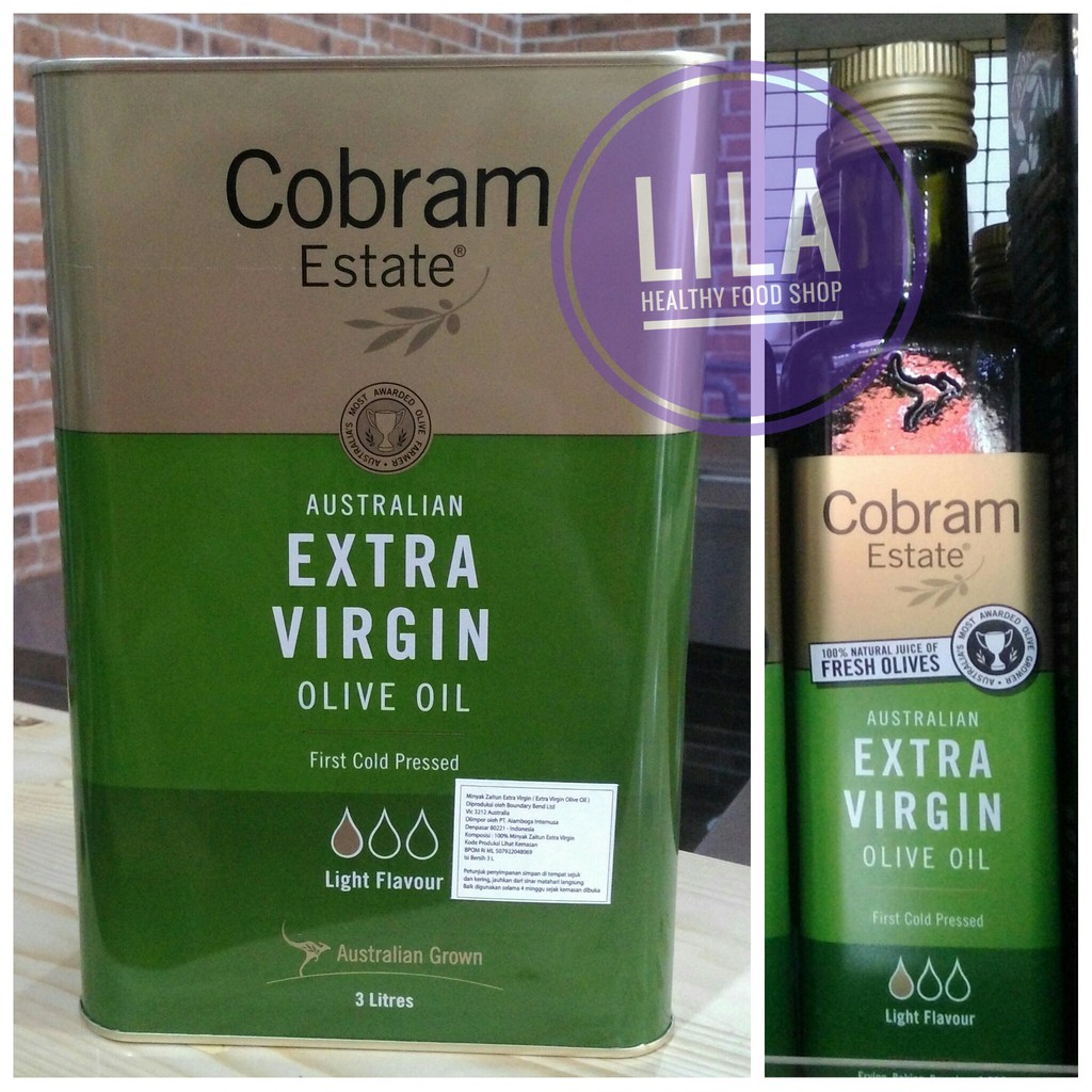 

COBRAM ESTATE - AUSTRALIAN EXTRA VIRGIN OLIVE OIL LIGHT FLAVOUR 3 Liter