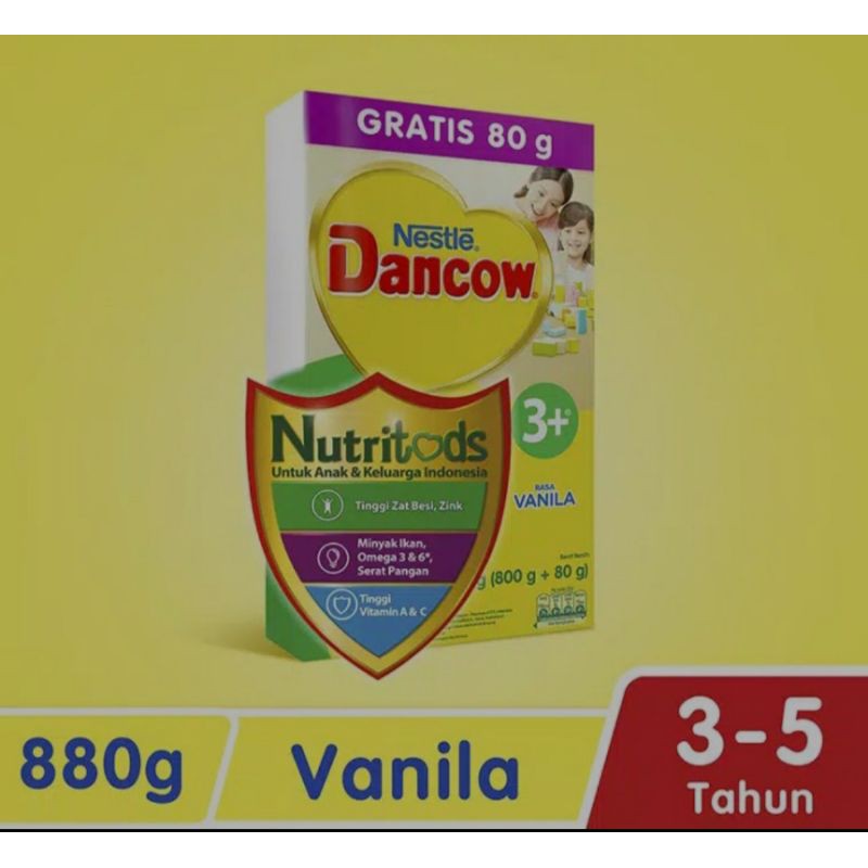 

Dancow 3+ (800+80g) Vanila Madu