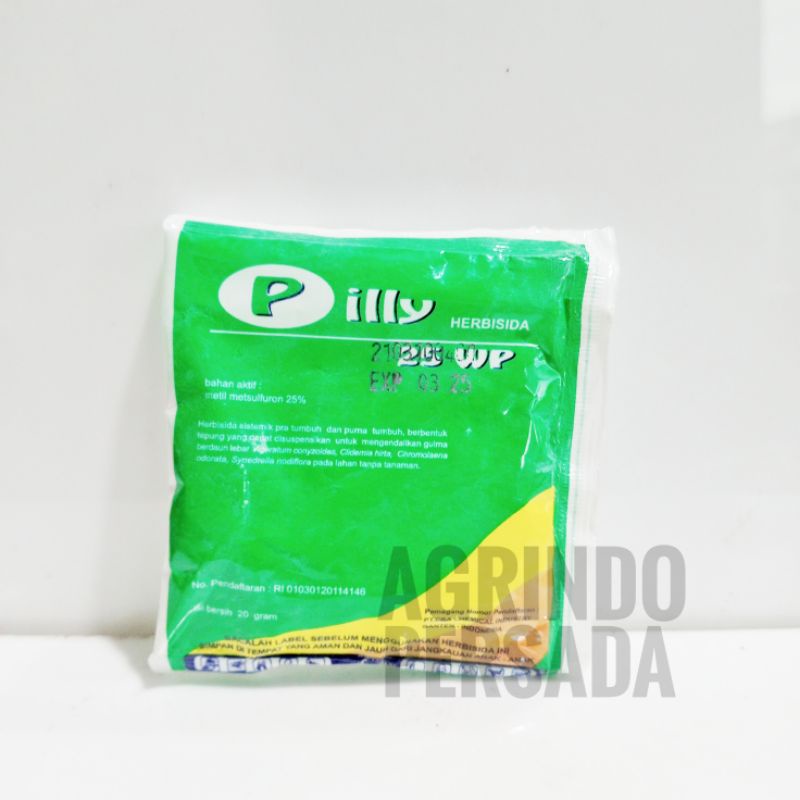 Herbisida Pilly 25WP 20gram | Pilly 20 gram