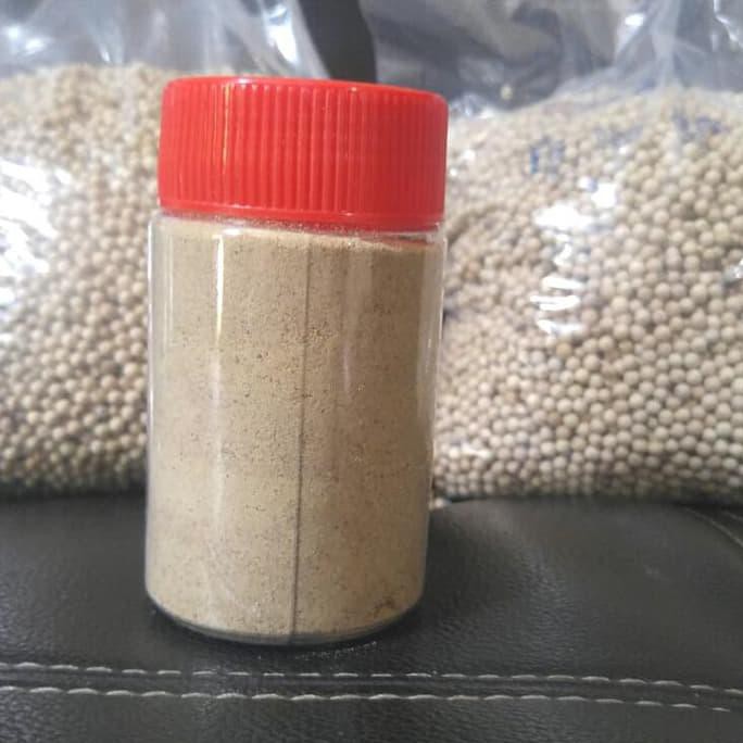 

BERKUALITAS! Lada putih bubuk asli murni 100% kemasan botol 100gram